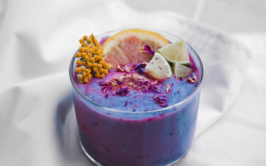 Smoothie bleu